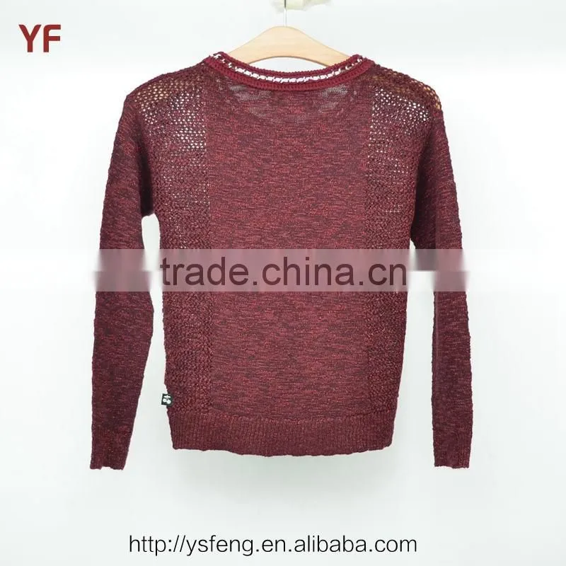 Models Hand Knitted Latest Sweater Designs For Girls