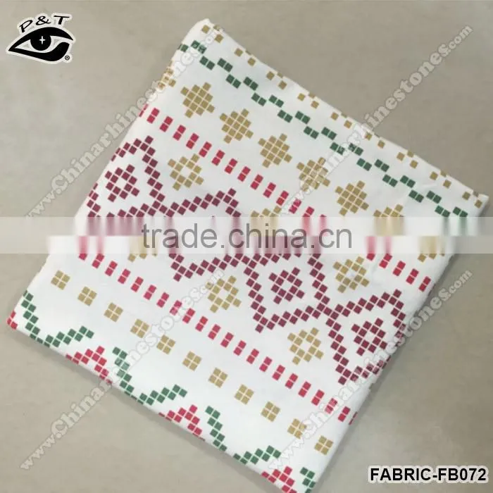 New pattern japanese printed linen fabric for table sofa curtain
