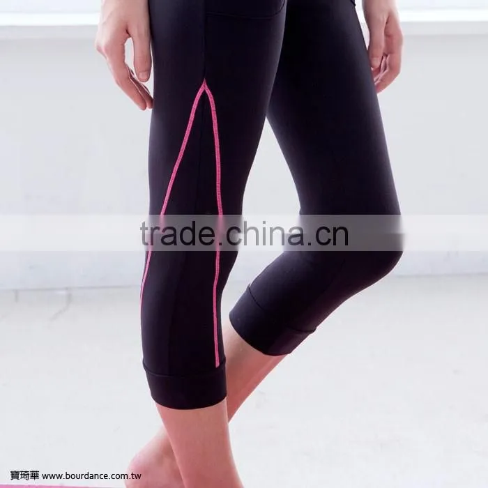 Fitness clothing supplex women capri yoga pants