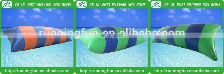 Inflatable water blob, inflatable water catapult blob
