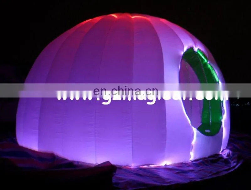 LED party/ wedding Inflatable dome tent