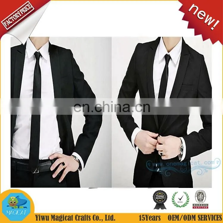 2016 Hot Sale Casual Slim Tie Men's Solid Color Skinny Necktie Formal Wedding Party Ties For Men Clothing Accessories