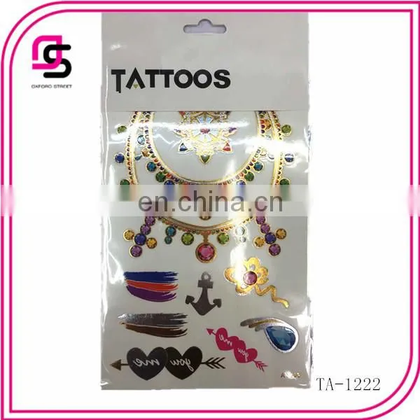special design for 2015 body body temporary tattoo