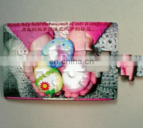 Creative Paper Puzzle Jigsaw Game