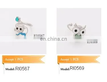 Trending New Products 2017 Silver Tone Adjustable Arrow Ring for Girls