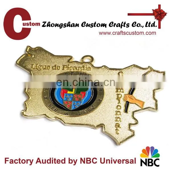 Large size commemorative medal with custom design