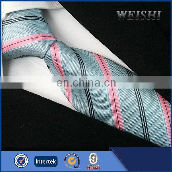 Men's Woven Striped Business Ties 100%Silk Plaid Neck Ties