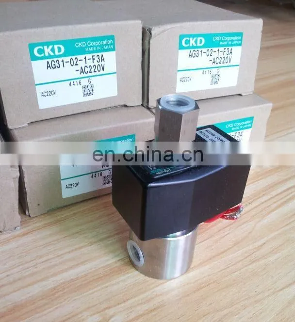 Quality Motorized Solenoid Valve CKD Solenoid Valve Japan Air Solenoid Valves