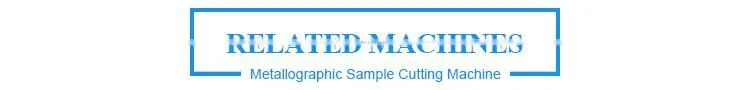 Manual metallurgical laboratory equipment with cooling system suppliers
