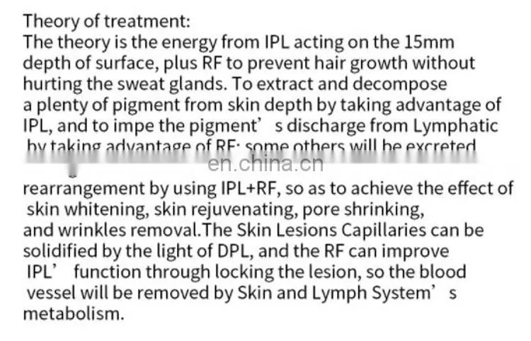 New style 3 in 1 laser hair removal device DPL/OPT laser machine + picosecond laser + RF skin tighten