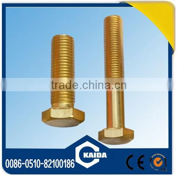 Brass bolt