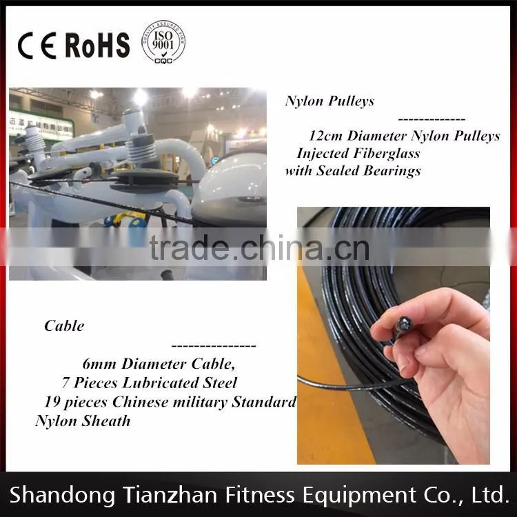 Gym equipment/Fitness equipment Lat Pulldown TZ-6008