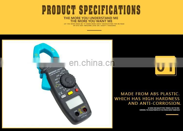 All-sun EM4351 Digital Clamp Meter