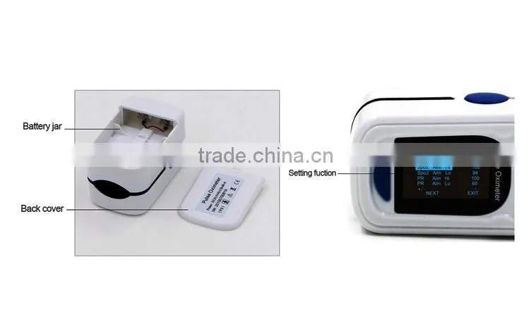 Home and Hospital Heart Rate Monitor One Touch Select Cheap Pulse Oximeter Finger Price Table Top Spo2 Sensor Rapid Test Devices