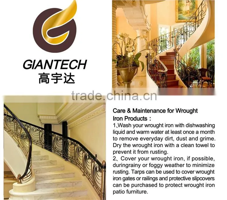 Wrought iron fence from top manufacturer for garden