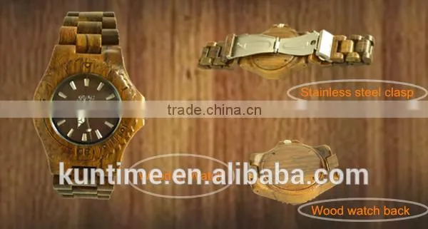 2015 alibaba wholesale import wood watch vogue wrist wood watch