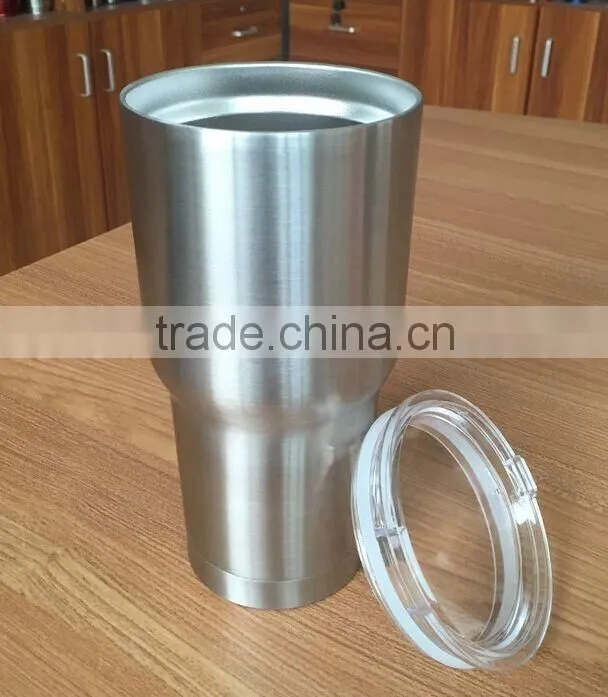 20oz/24oz/30oz New style popular double wall vacuum flask with plastic cover