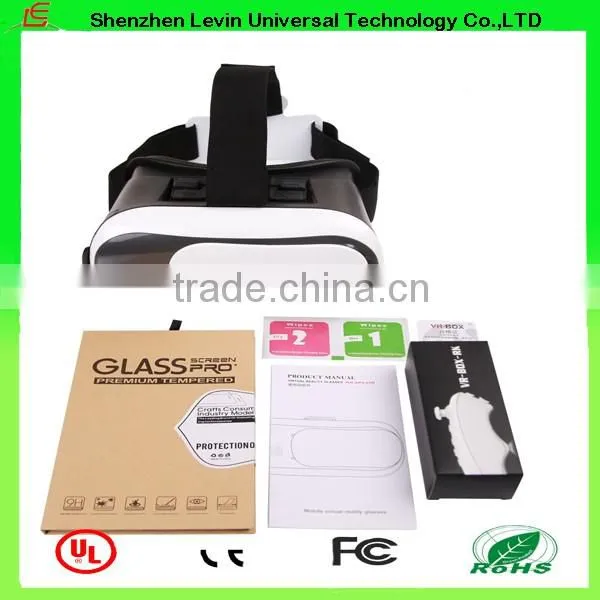 Factory Fashion New Products Cool Phone 4.0-6.3inch Virtual Reality 3D Cheap Glasses VR Phone Case