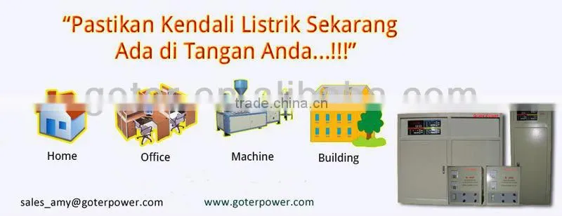Avr Relay type automatic ac voltage stabilizer manufacturer