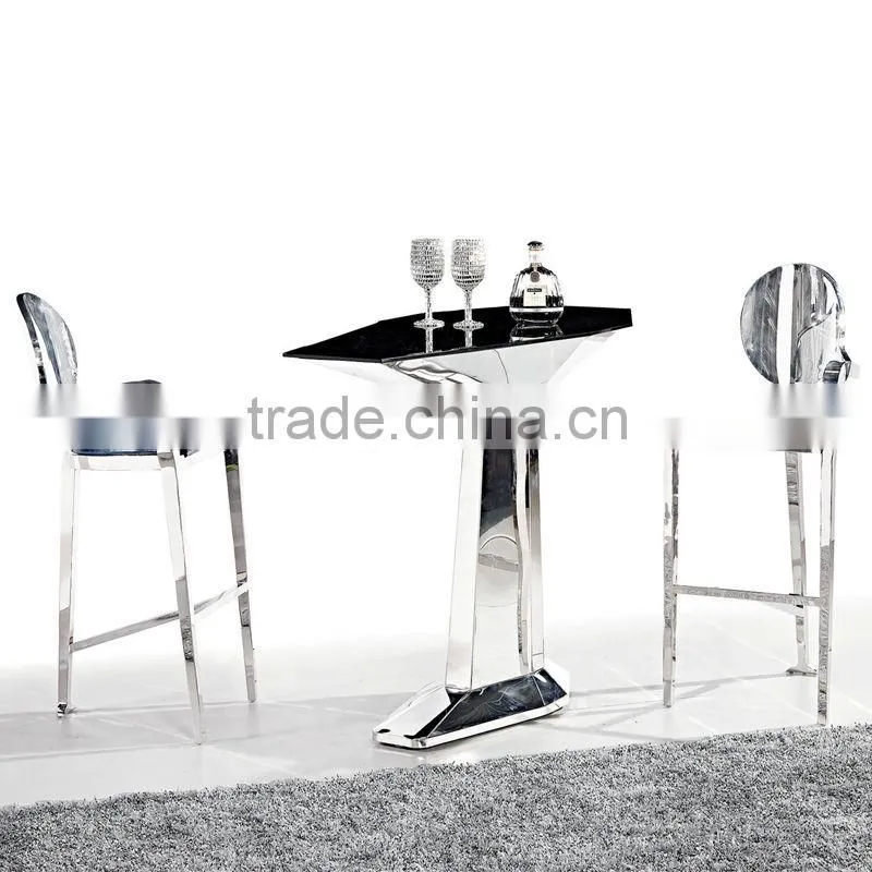 2015 Modern drawing stainless steel bar chair