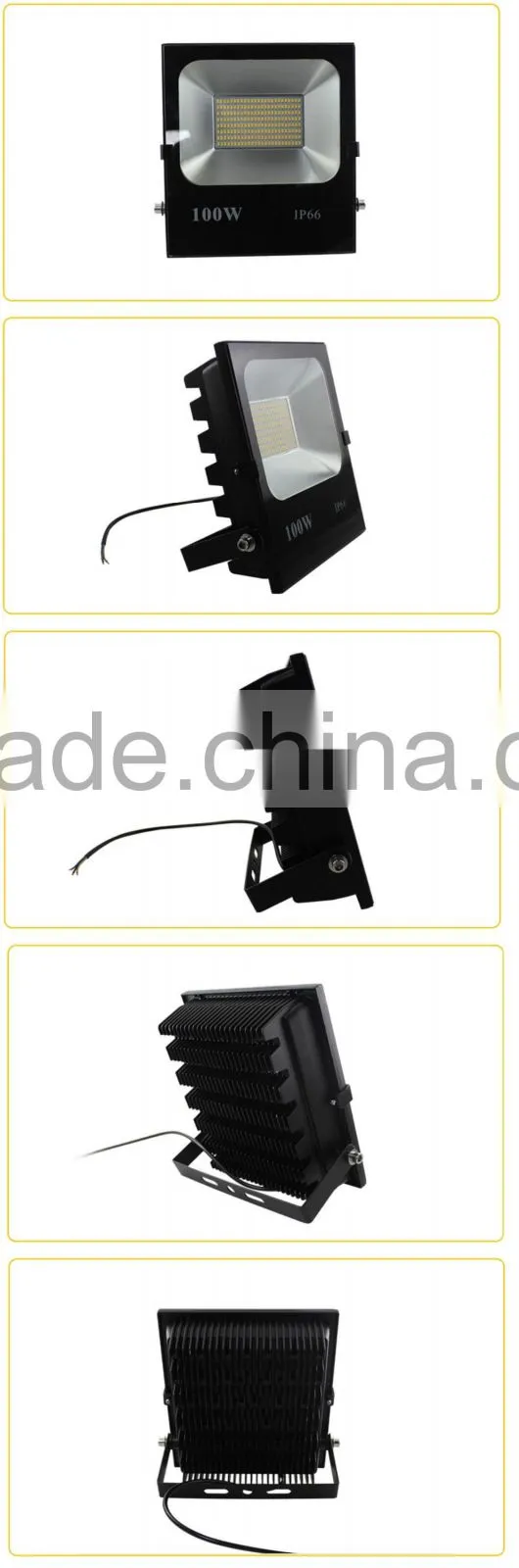 China factory price CE ROHS approved 10w 30w 50w 100w super bright SMD led chip ip65 waterproof outdoor 50w led flood light