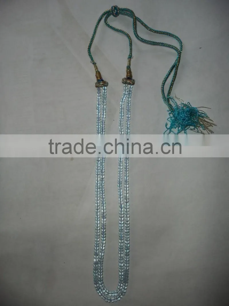 Blue Topaz Faceted Beads