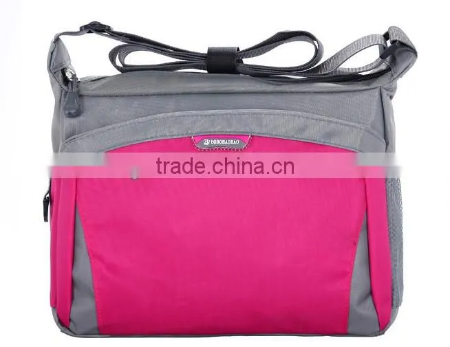 2016 Pink Messenger bag work college school office shoulder bag girls one shoulder bag for school