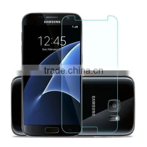 New arrival 0.33MM 9H Premium Tempered Glass for Samsung Galaxy S7 Edge Screen Protector
