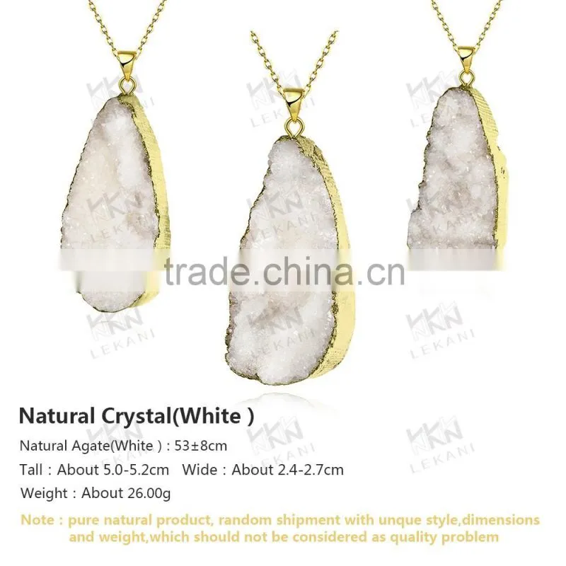 Mixed order available white stone necklace for men
