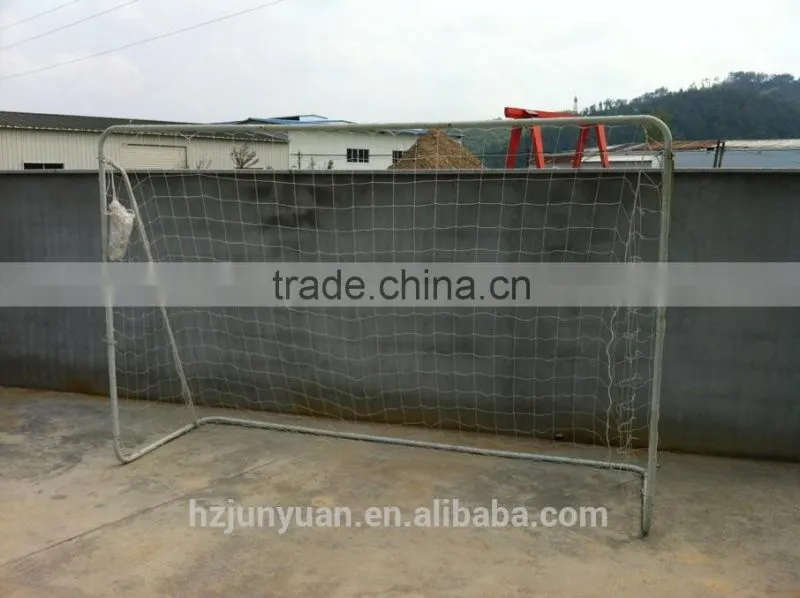 Large metal portable soccer goal