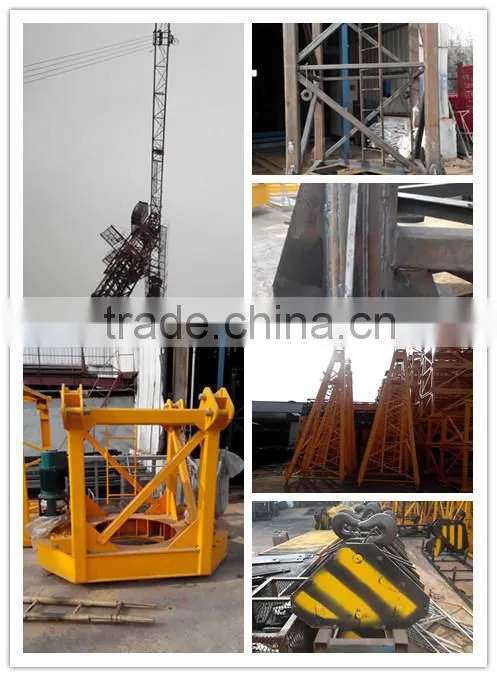 China high qualtiy 10ton tower crane with cheap price