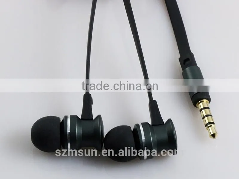 2015 The most popular noise cancelling earphone