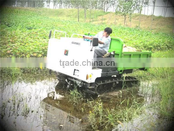 Tracked Dumper Truck for sale,53hp,load 2280kgs,Hydrostatic Transmission with CE