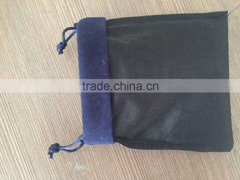 flannel jewellery bag
