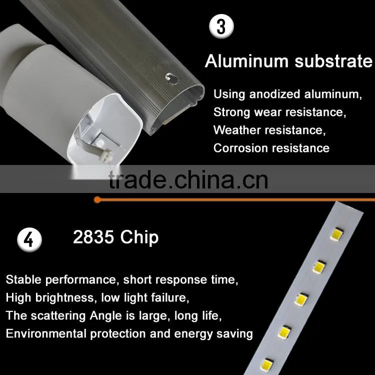 Factory wholesale 2015 flexible led lighting tube