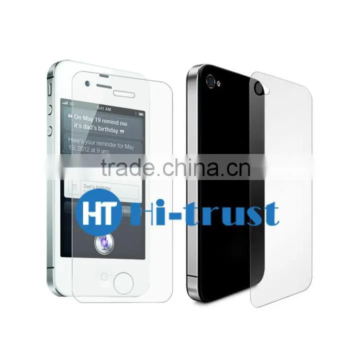 Hot! Front and Back Full Body Protective Film Guard cheapest high definition Screen Protector for iphone 5s