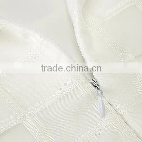 High Quality White Color Ladies Short Sleeve Blouse