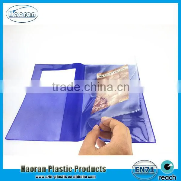 Promotional flexible vinyl document cover