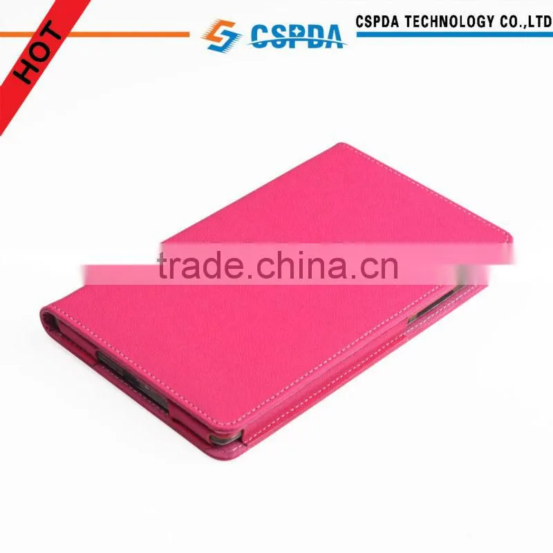 Full protective book style pu leather case for Google The New Nexus 7 2 FHD