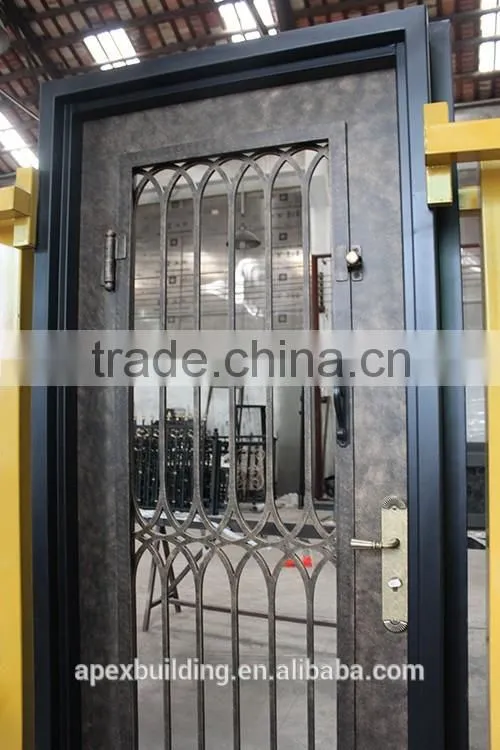 door iron gate design double door