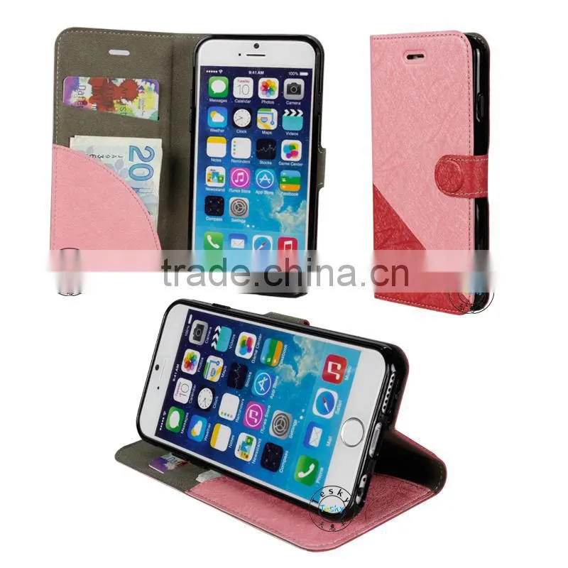 colorful for apple iphone 6 case , double color case for apple iphone 6