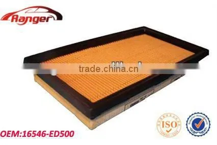 16546-ED500 high quality cheap price air filter for Nissan