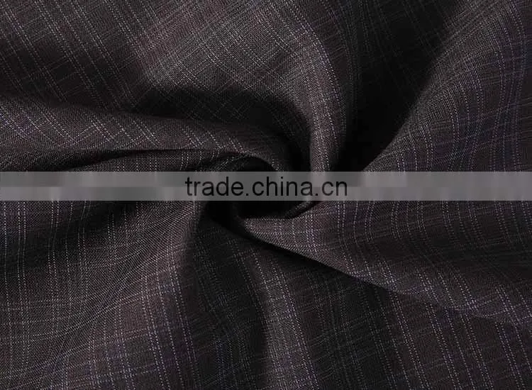 New Products Low price Anti-wrinkle Grid TR Fabric