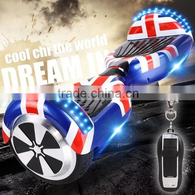6.5 Inch bluetooth electric scooter two wheel hoverboard with LG battery UK plug Plum round Ancheer AM002734