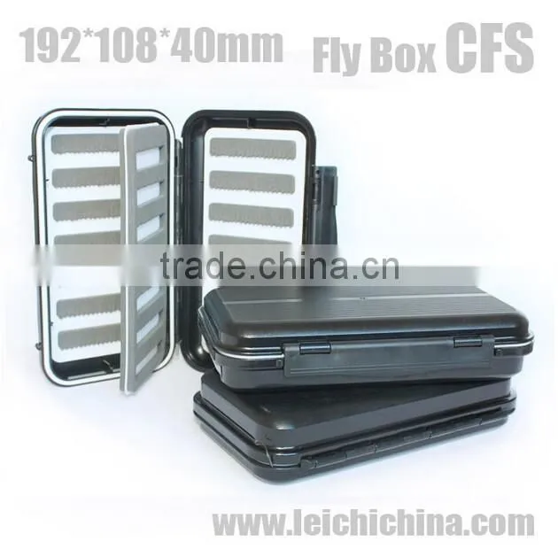 2016 New Super slim waterproof fly fishing box