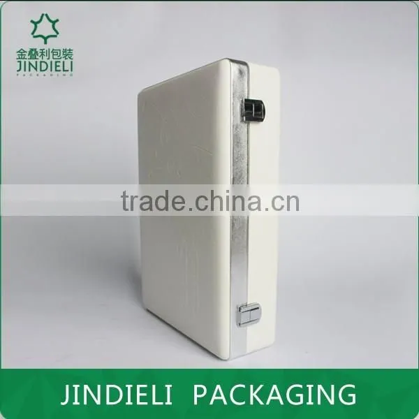 Beautiful pu cover cosmetic box design