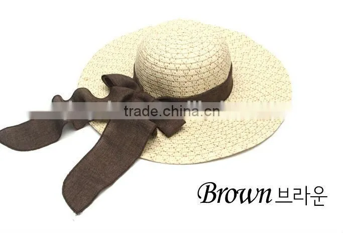SUNNY SHINE wholesale straw floppy hats custom Hawaii Fashion paper straw hat