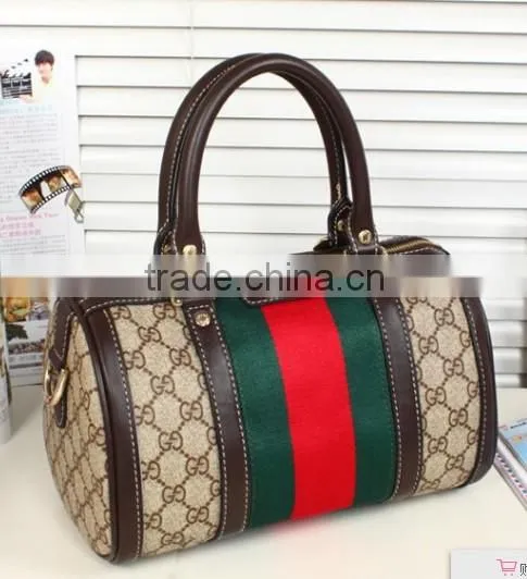 Fashion beautiful lady leather pillow handbags
