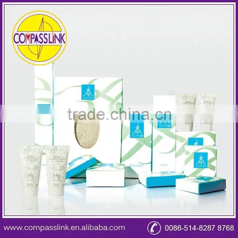 OEM disposable bathroom accessory/hotel amenities sets/hotel amenity supplier