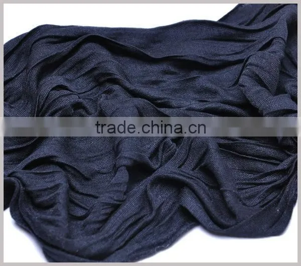 Leaf Embellished Scarf